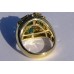 4.05 cw. t.w. Emerald and 0.49 cw. t.w. Diamond Ring in 18k Yellow Gold