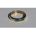 Channel Set 0.6 cw. t.w. Emerald Eternity Ring in 18k Yello Gold