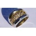 Diamond Pave Ring in 18k Two-Tone Gold