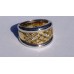 Diamond Pave Ring in 18k Two-Tone Gold