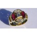 Bezel Set Marquise Diamond and Ruby Ring with Princess Center in 18k Yellow Gold 