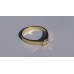 0.23 ctw Bezel Set Diamond Promise Ring in 18k Yellow Gold